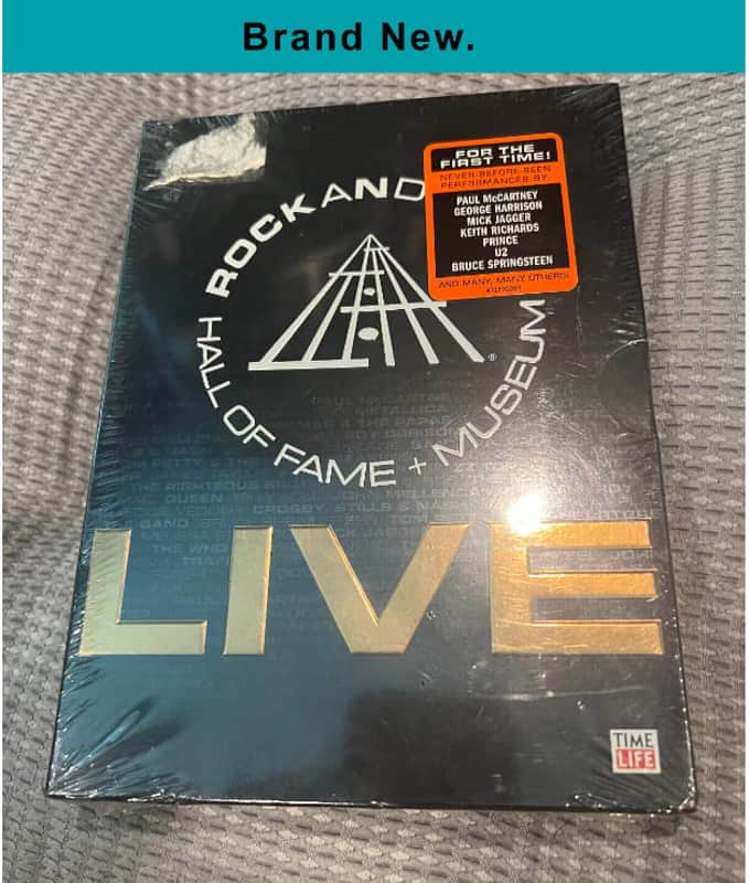Rock & Roll Hall of Fame Live (DVD) SEALED IN PLASTIC, Brand New image 1