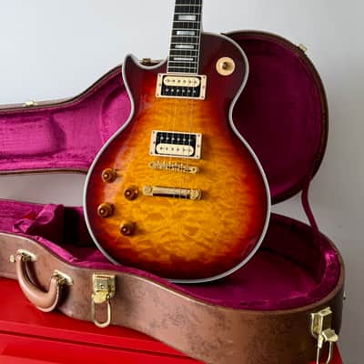 Gibson Les Paul Custom 2014 - Quilt Top - Bourbon Burst LEFT image 9