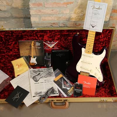 FENDER CUSTOM SHOP Stratocaster 1954 Reissue NOS - 2024 Limited Edition 70th Anniversary - Purple Metallic image 25