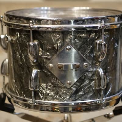Slingerland 1958 12/16/20 Black Diamond Pearl Drum Set image 5