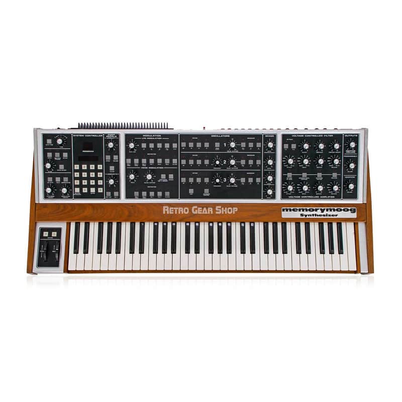 Moog Memorymoog Model 345A Polyphonic Analog Synthesizer Midi Vintage Rare image 1