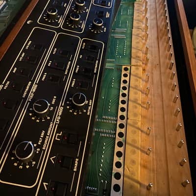 Sequential Prophet T8 76-Key 8-Voice Polyphonic Synthesizer 1983 - 1986 - Black with Wood Sides image 8