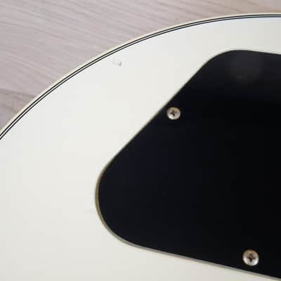 Orville by Gibson LPC Les Paul Custom 1988 Alpine White Lacquer Finish Tim Shaw USA Pickups Japan w/ Hard Case image 17