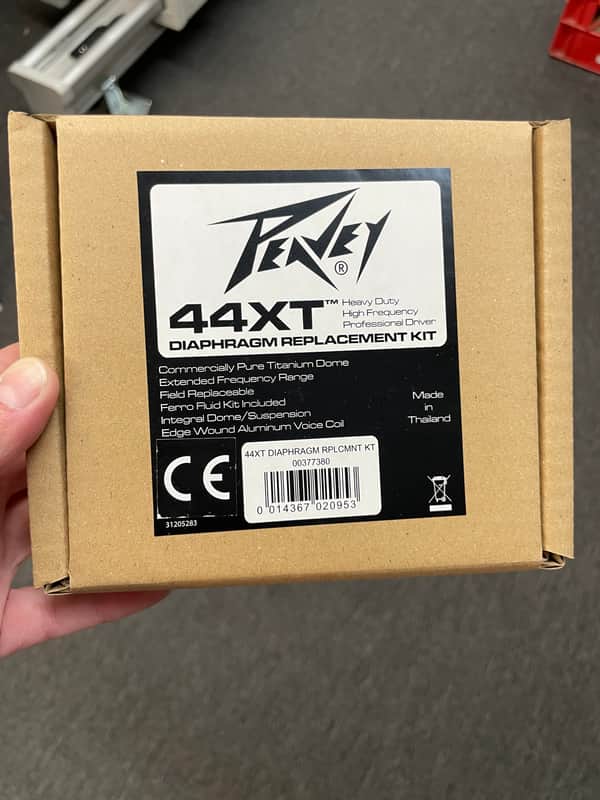 Peavey 44XT Replacement Diaphragm Kit 2010s - Black/SIlver image 1