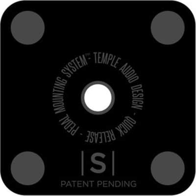 Temple Audio Quick Release Pedal Plate with Screw - Small image 1