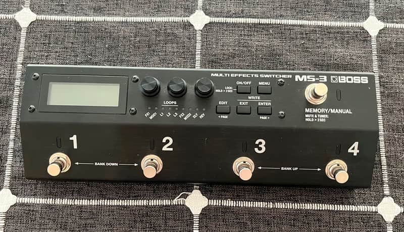 Boss MS-3 w/Box, Manual, & Power Supply--CLEAN image 1