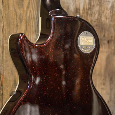 Gibson Custom Shop Les Paul Standard P90 - Brunswick Burgundy Sparkle image 11