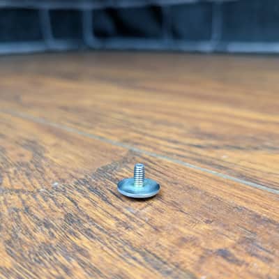 Slingerland Vintage 60s Flat‑Base Hi‑Hat Stand Bottom Wing Nut Screw – Original 1960s Hardware, Classic Nickel Finish, Authentic Era‑Correct Part image 3