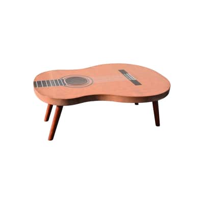 Acoustic Guitar Coffee Table – Music Lover Living Room Table image 2