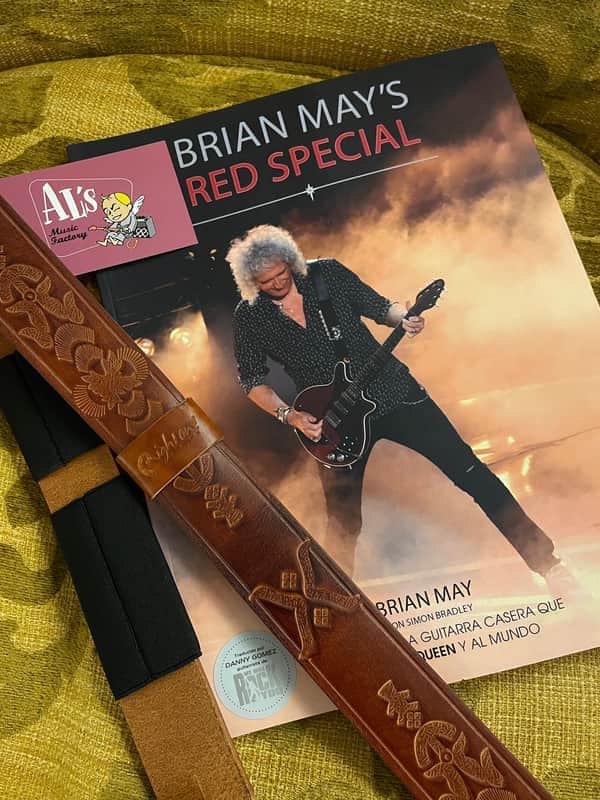 Righton Straps  Super Pack Brian May Book & Legend BM Bohemian Strap Leather image 1