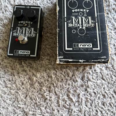 Electro-Harmonix Pocket Metal Muff Distortion with Mid Scoop 2008 - 2020 - Black image 4