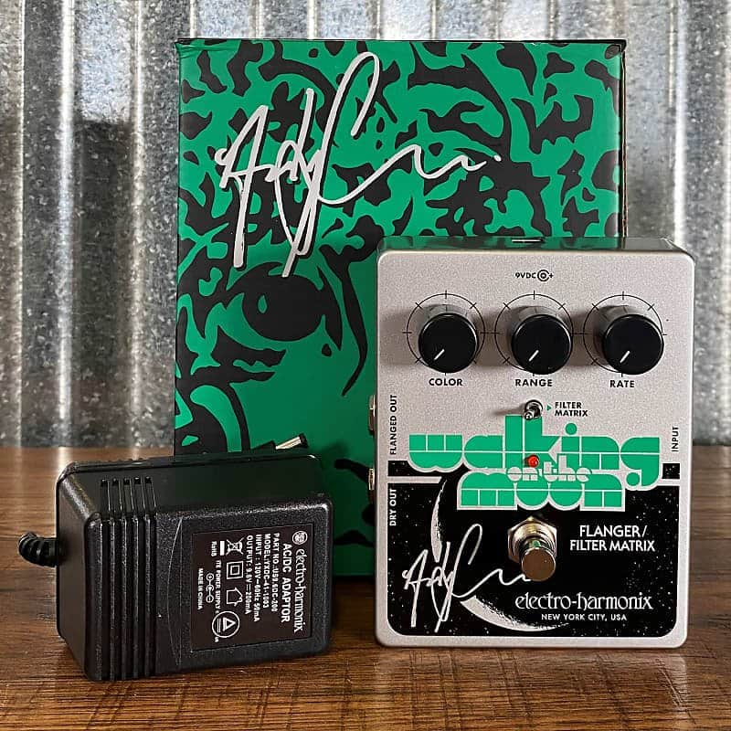 Electro-Harmonix EHX Andy Summers Walking On The Moon Analog Flanger Guitar Effect Pedal image 1