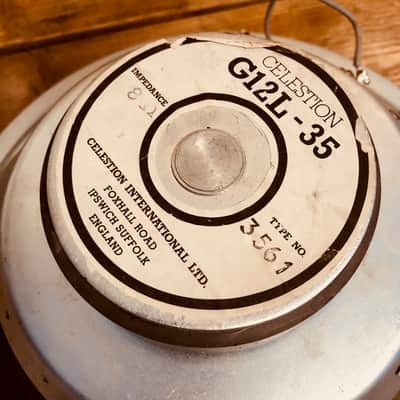 Celestion G12L-35 8ohm 12" Amp Replacement Speaker image 2