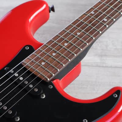 1985 Fender Japan Boxer "A Series" ST556 Boxer/Contemporary Stratocaster (Torino Red) image 6