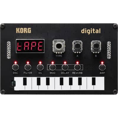 Korg Nu:Tekt NTS-1 Digital DIY Programmable Synthesizer - With H&A Closed-Back Studio Monitor Headphones image 2