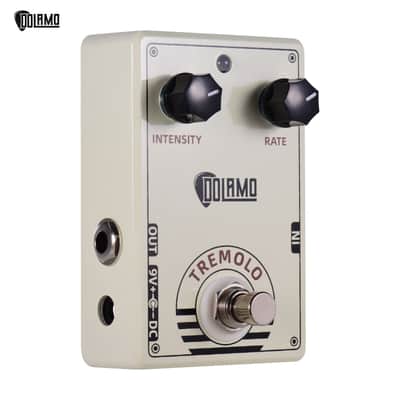 Dolamo D-13 Vintage Style Tremolo Electric Guitar Effect Pedal w/Intensity New image 4