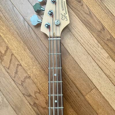 SX vintage series Custom handmade “p-bass” style image 4