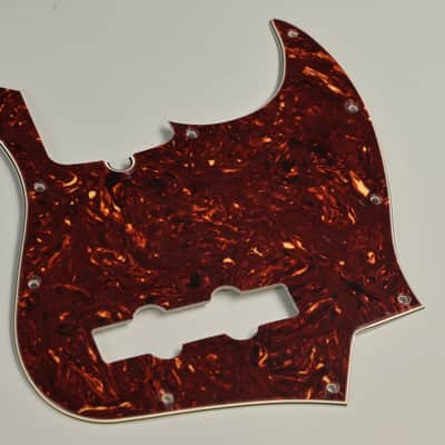 Genuine Fender Tortoise Shell 10-Hole Standard Jazz Bass Pickguard ~MINT~ image 6