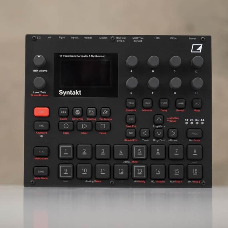 Elektron Syntakt 12 Track Drum Computer & Synthesizer w/ Box & Extras #58703 image 1