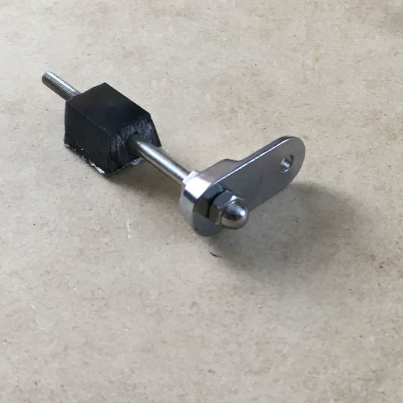 Banjo Mandolin Mounting Bracket Pickguard Holder Piece Part Rare Unknown Brand image 1