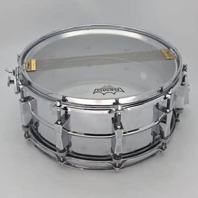 Used Vintage Sonor Ferro-Managanese Steel Shell Snare Drum 14x6.5 - Good image 7
