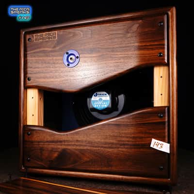 1x12 Cab | Walnut "Sunflower" | Loaded: Jensen P12R Alnico 8ohm 25watts | #143 image 9