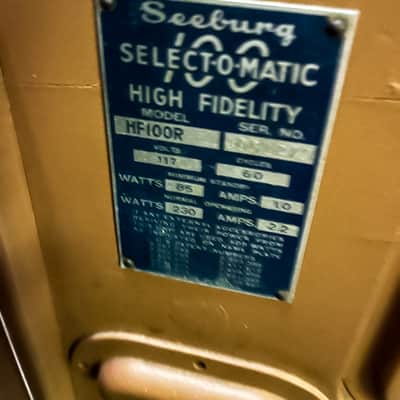 1954 Seeburg HF100R Jukebox – Fully Restored, 100% Working – A True Icon of the Golden Age image 5