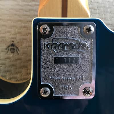 Kramer USA Classic III Telecaster 1980s Blue image 7