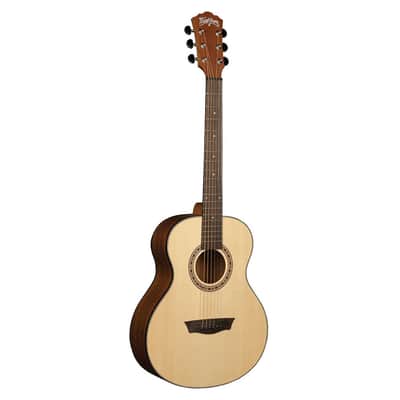 Washburn AGM5K Apprentice Series G-Mini Acoustic Guitar - Natural image 2