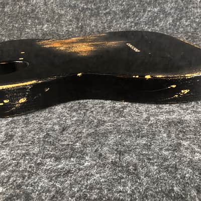 Telecaster Replacement Body Black Nitro-Cellulose finish image 11