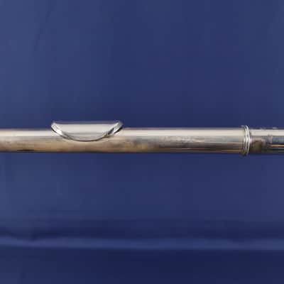 EF Dean Flutemakers 1895 Open-Hole Silver Flute w/ Case image 6