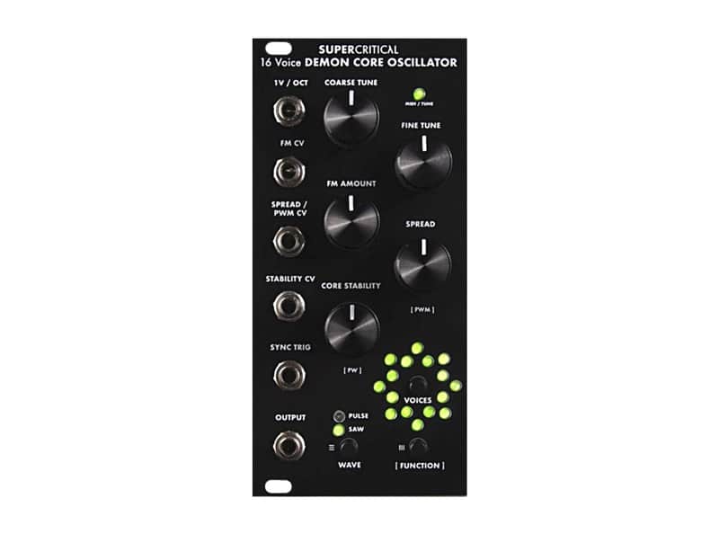 SUPERCRITICAL SYNTHESIZERS DEMON CORE OSCILLATOR : B-STOCK : [DETROIT MODULAR] image 1