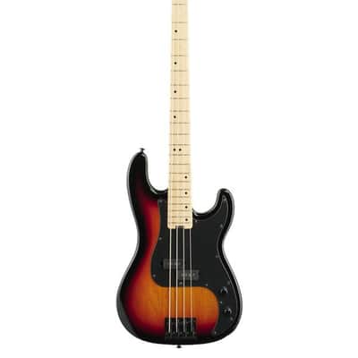 Schecter P-4 Bass Guitar 3-Tone Sunburst image 2