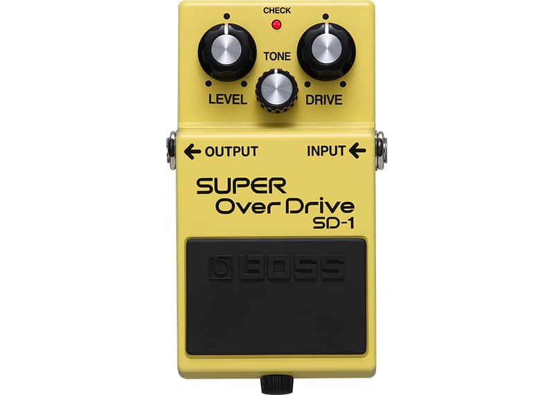 BOSS SD-1 Super Overdrive Pedal image 1