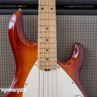 Ernie Ball Music Man Stingray 5 Bass with a Birdseye Maple Neck in Sunburst - 1991 image 5