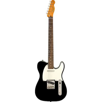 Squier Classic Vibe Baritone Custom Telecaster Electric Guitar Black New - BLACK image 1