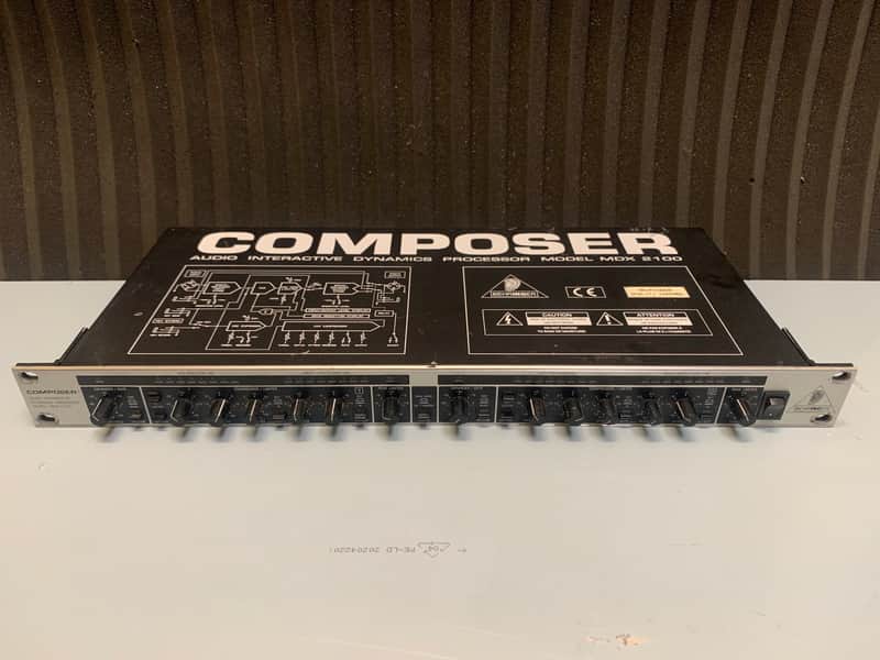 Behringer MDX 2100 Composer Dynamics Processor | Reverb