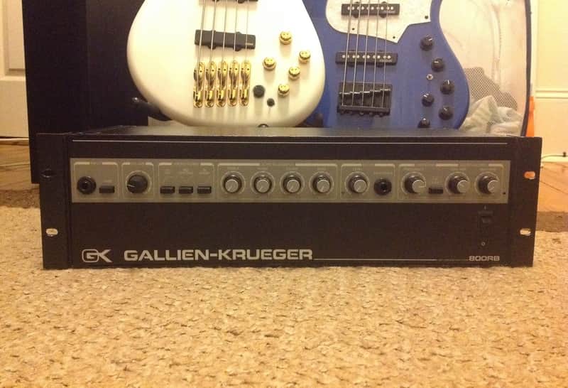 Gallien Kruger 800 RB 1990's Black & Gray image 1