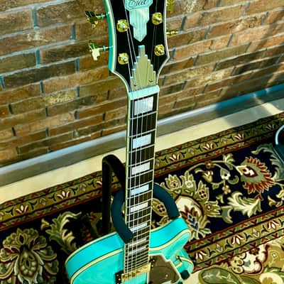 2017 D'Angelico Excel EX-SS Excellent Plus Condition Surf Green Bild 4