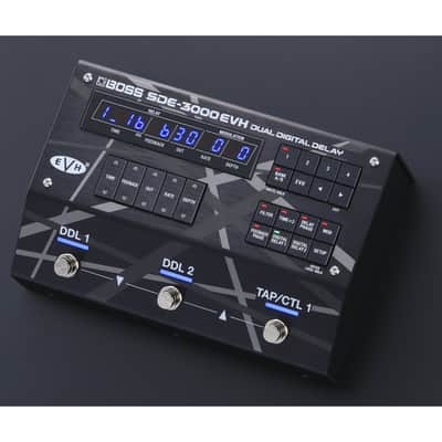Boss SDE-3000EVH Eddie Van Halen Signature Dual Digital Delay Pedal image 7