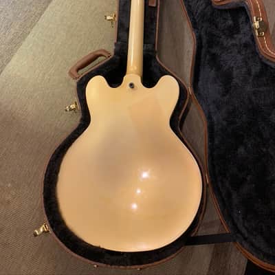 Gibson ES-335 Custom Shop1984 White Pearl image 6