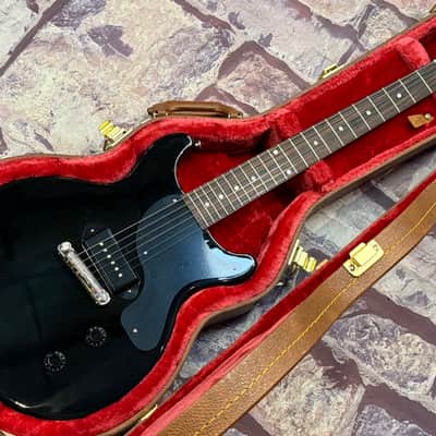 Gibson Les Paul Junior P90 Double Cut Ebony New Unplayed Auth Dlr 7lbs1oz #104 image 2