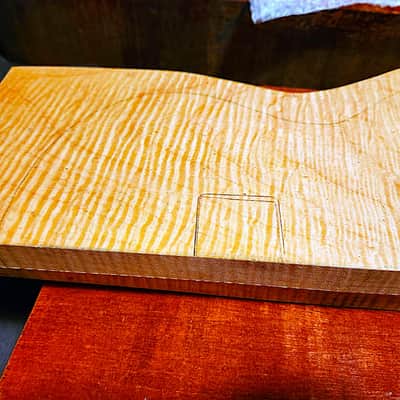1959 Burst Build Package – Brazilian Rosewood, Old Growth Mahogany & Flame Maple image 3
