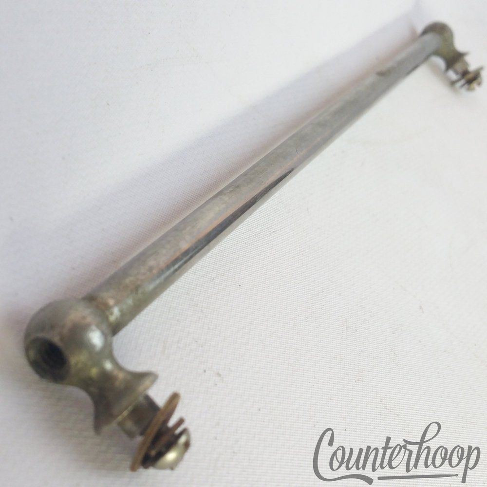 Ludwig Tube Lug Nickel Bass Marching Snare Tenor Tom Drum 9" Leedy Vintage 20s — main photograph