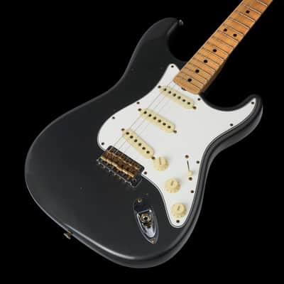 Fender Custom Shop 1969 RI Stratocaster Journeyman Relic - Charcoal Frost Metallic-Grey image 4