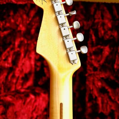 Fender Custom Shop LTD Fat 50's Stratocaster Relic Fiesta Red Electric Guitar 2018 Pre-Owned image 14