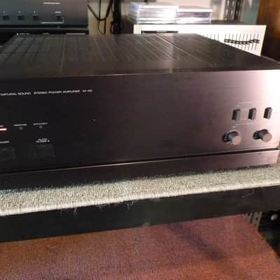 Yamaha M-40 Power Amplifier - 120 Watts X 2 @ 8 Ohms - Serviced & Reconditioned - Big Power image 1