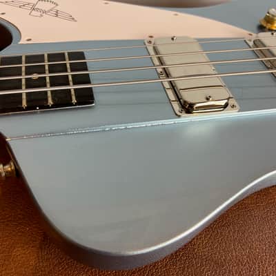 1990 Gibson Thunderbird - Custom Blue Mist Metallic image 13