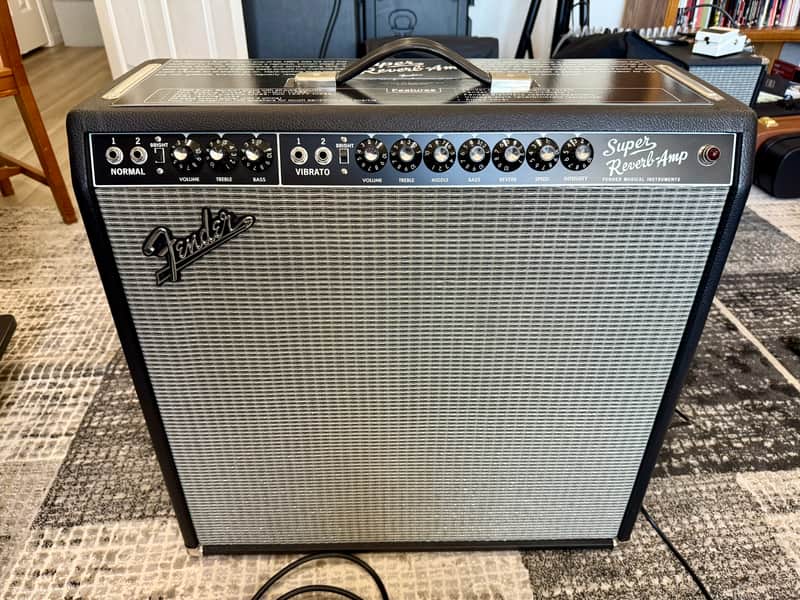 Fender '65 Super Reverb Reissue 45-Watt 4x10" Tube Combo image 1