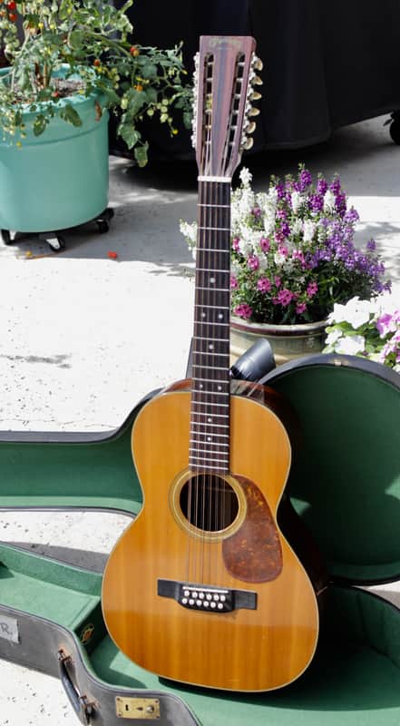 Martin 00-21 12 string conversion 1957 natural excellent with original case image 1